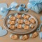 Mini Sleeping Baby Moshe Boy Figurines – 12/Pack (0.75") | Baby Shower Crafts & Judaica Decorations